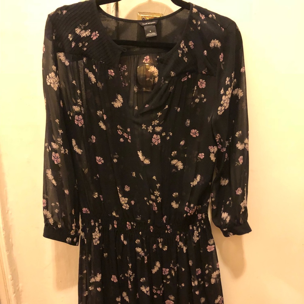 Club Monaco floral dress